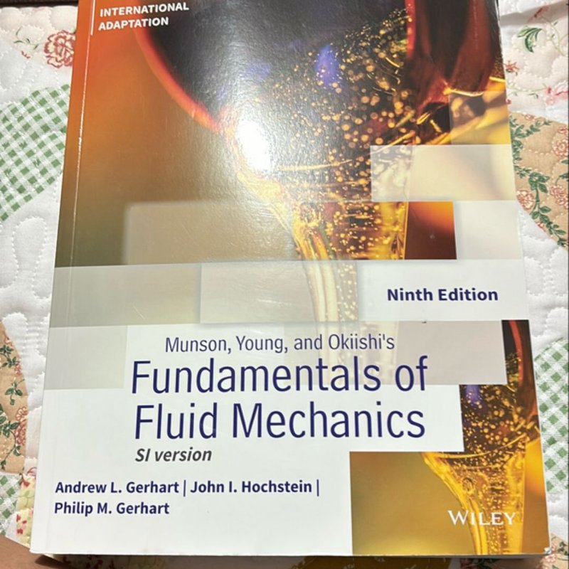 Munson, Young and Okiishi's Fundamentals of Fluid Mechanics ...