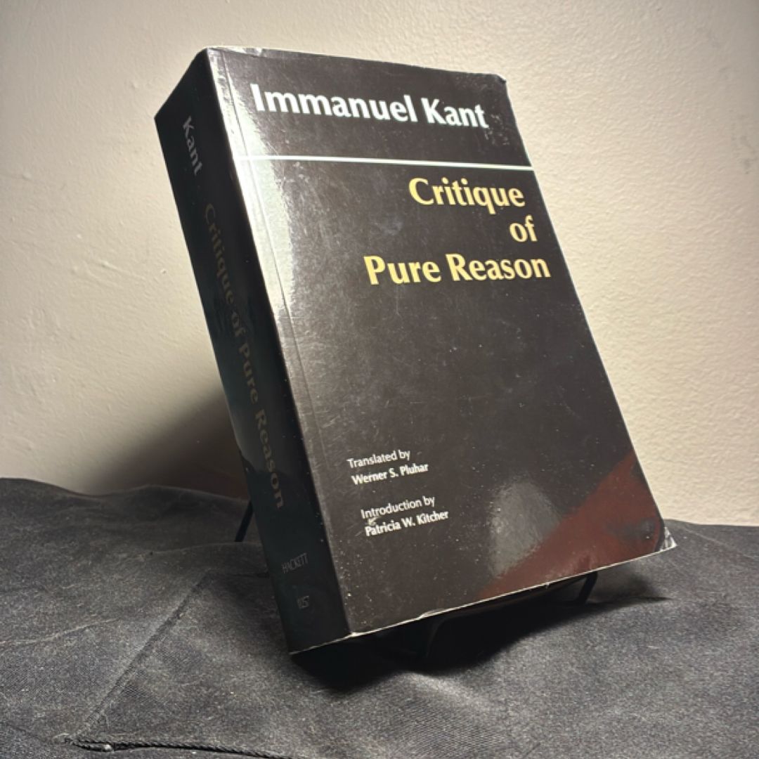 Critique of Pure Reason