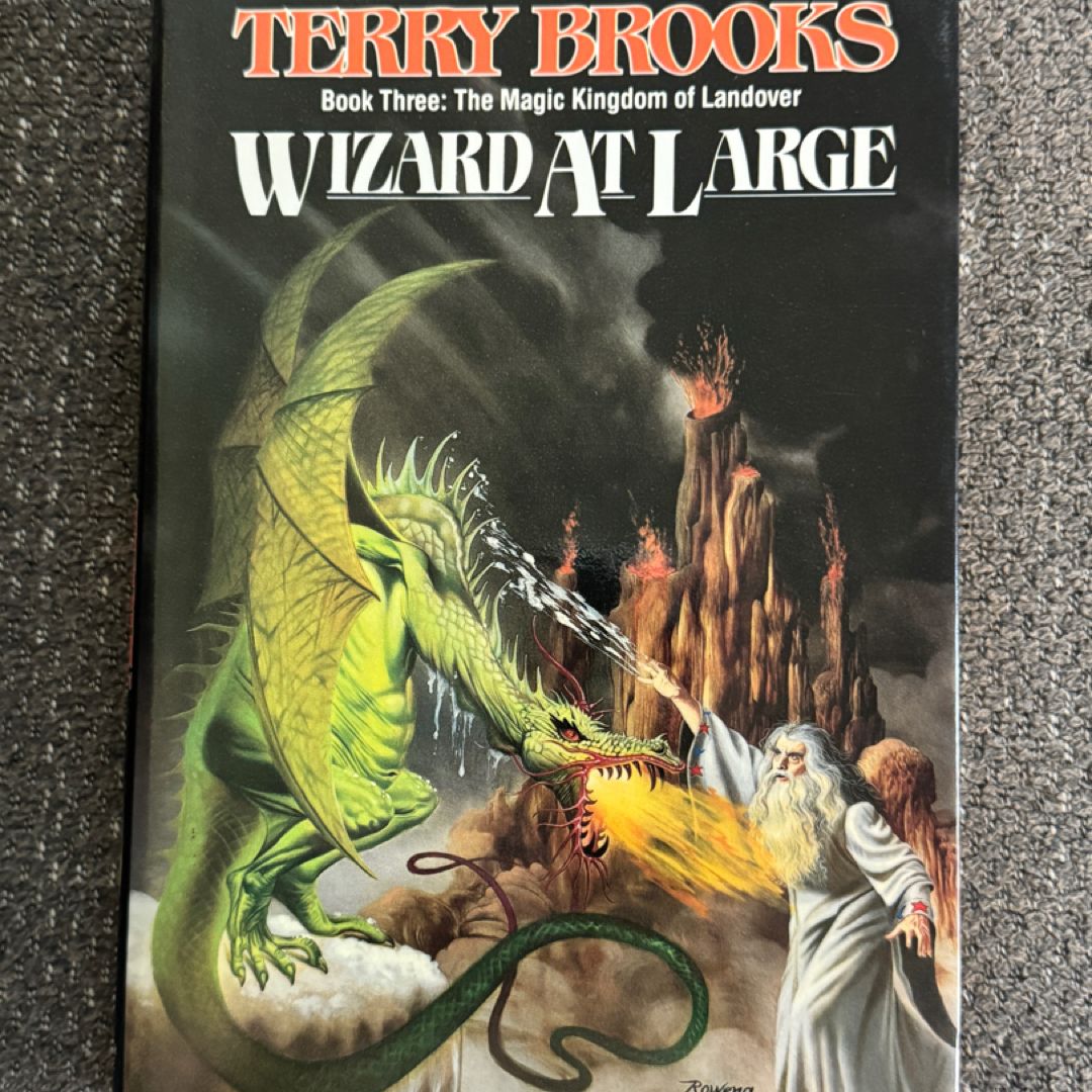 Wizard at Large*signed, first edition 
