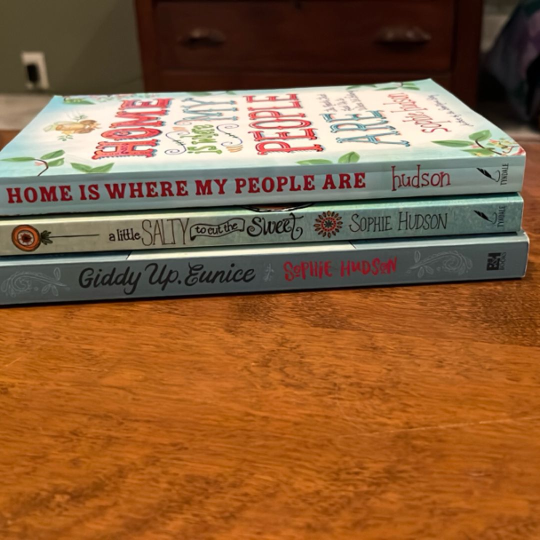 Bundle of 3 Books bt Sophie Hudson