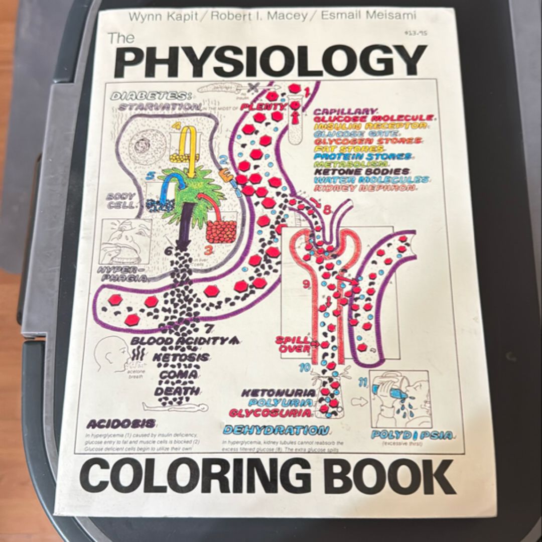 The Physiology Coloring Book by Wynn Kapit; Robert Macey; Esmail