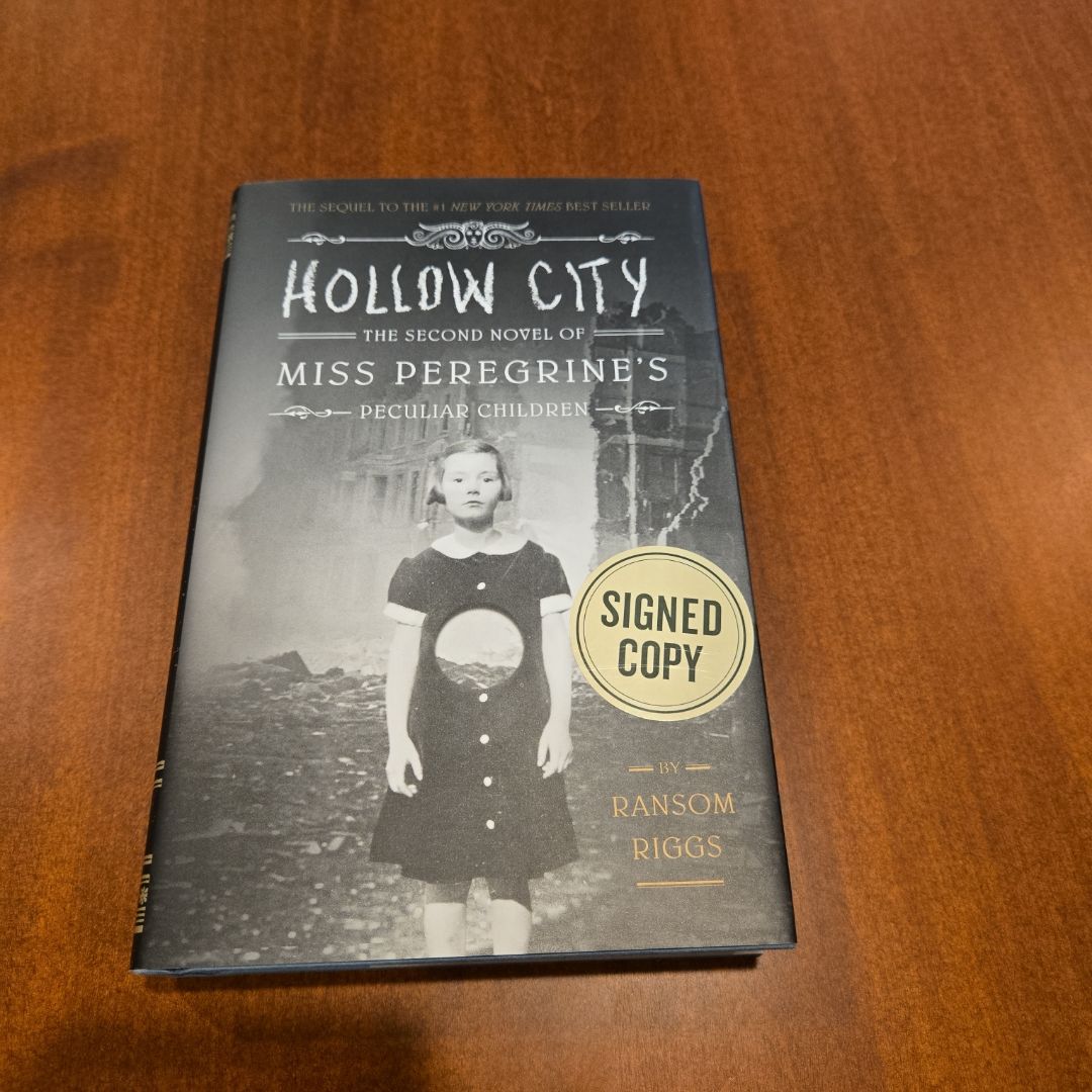Hollow City Signed by Author Ransom Riggs