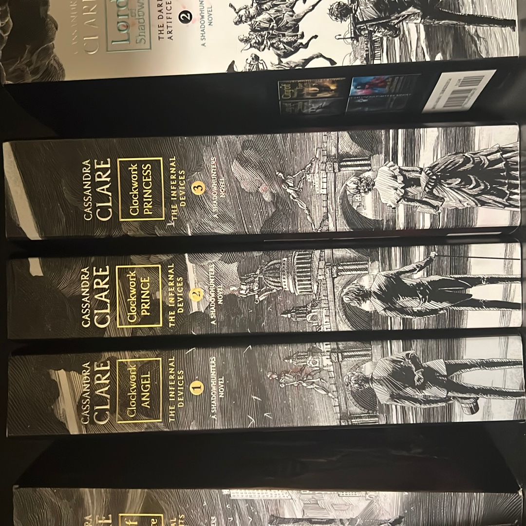 Clockwork Angel series 1,2 and 3 The infernal devices