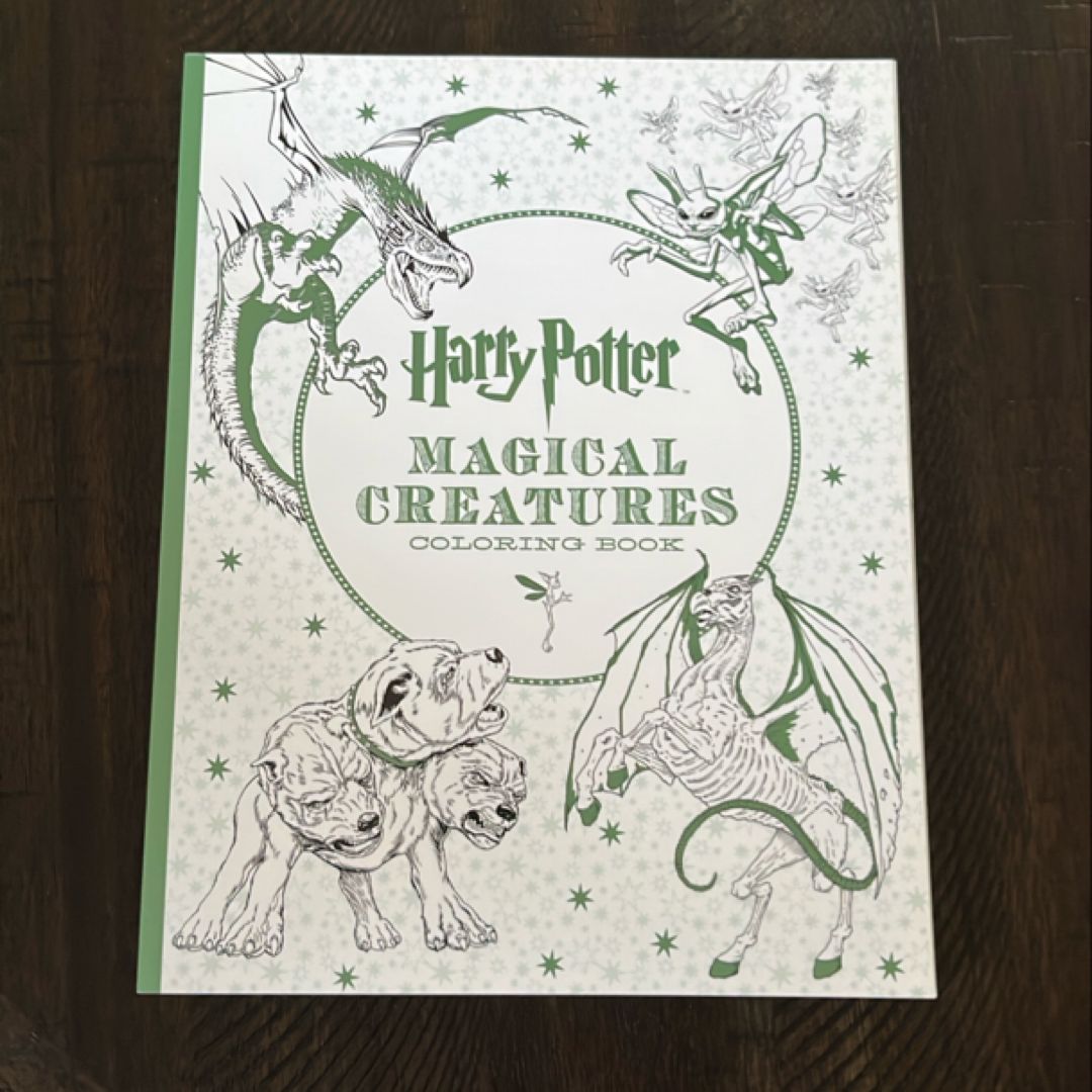 Harry Potter - Magical Creatures Coloring Book
