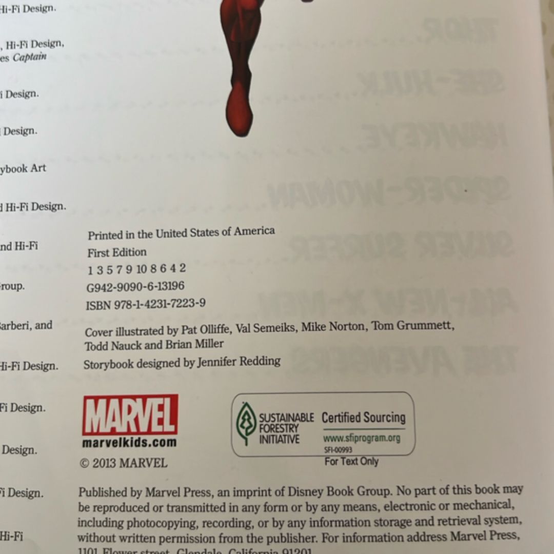 Marvel Super Heroes Storybook Collection by DBG
