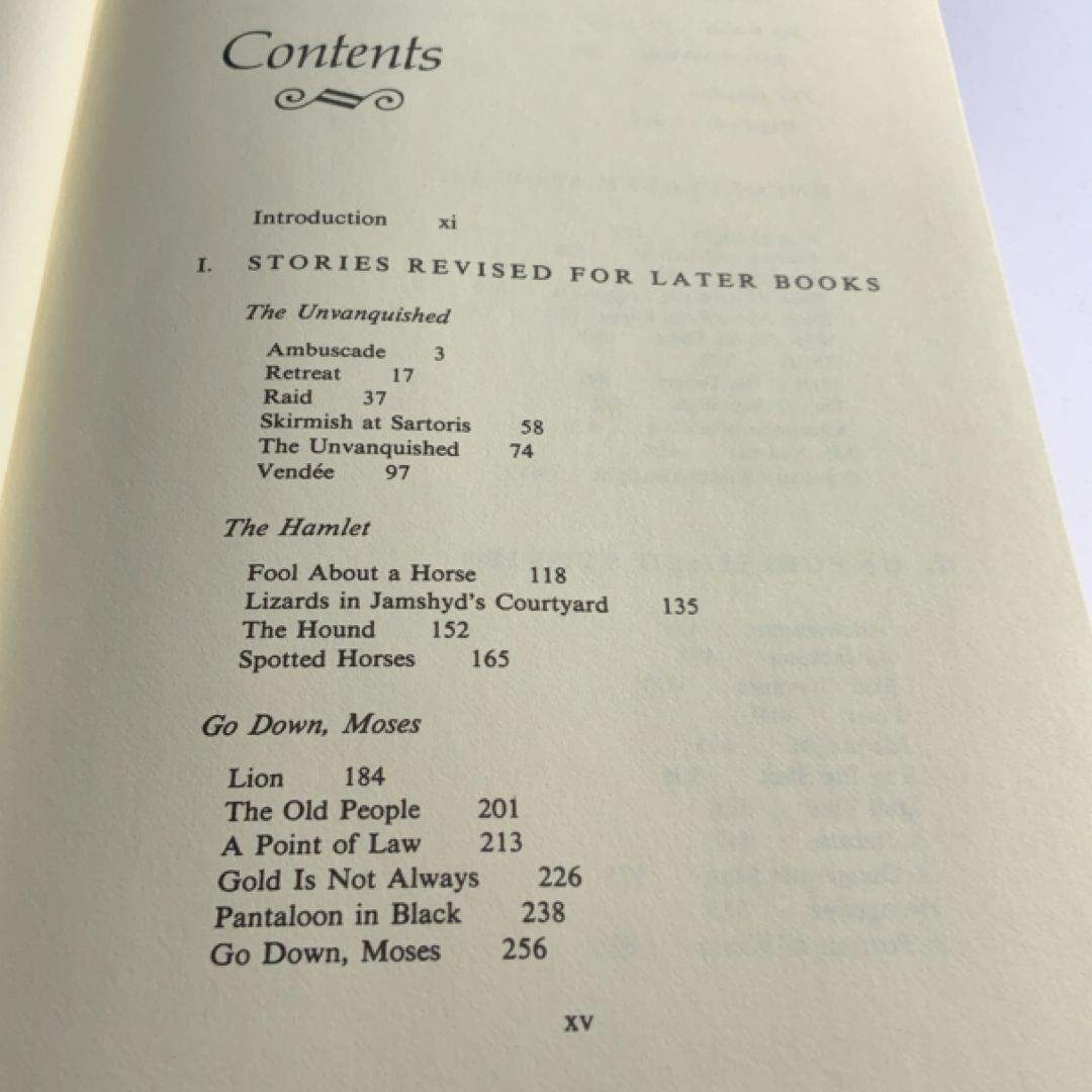 The Uncollected Stories of William Faulkner