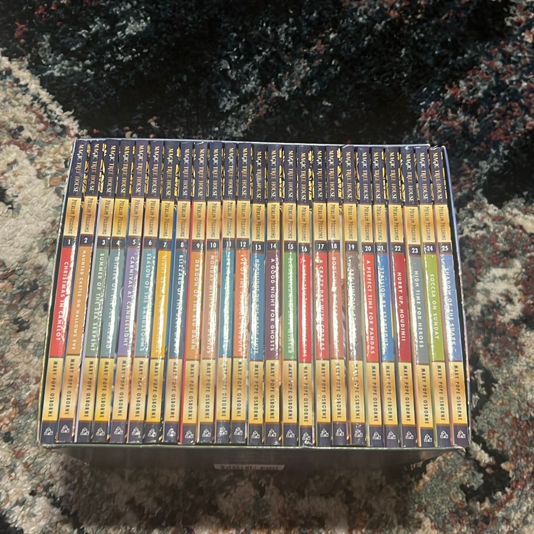 Magic Tree House Merlin Missions Books 1-25 Boxed Set