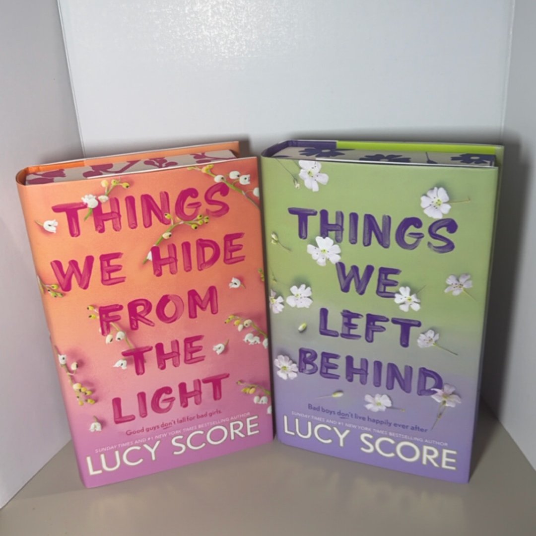 Things We Hide From The Light & Things We Left Behind (Fairyloot edition)