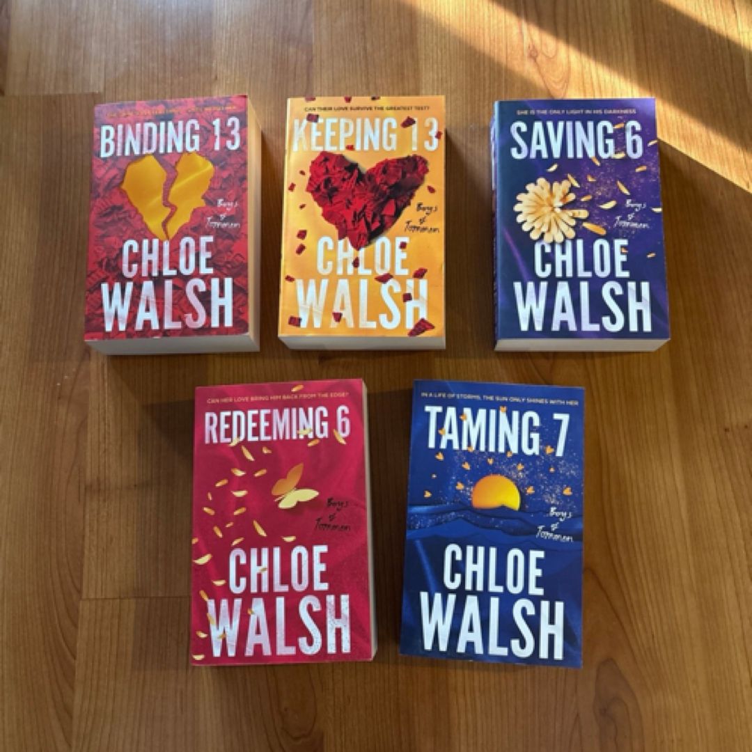 Boys of Tommen by Chloe Walsh, UK edition Paperbacks