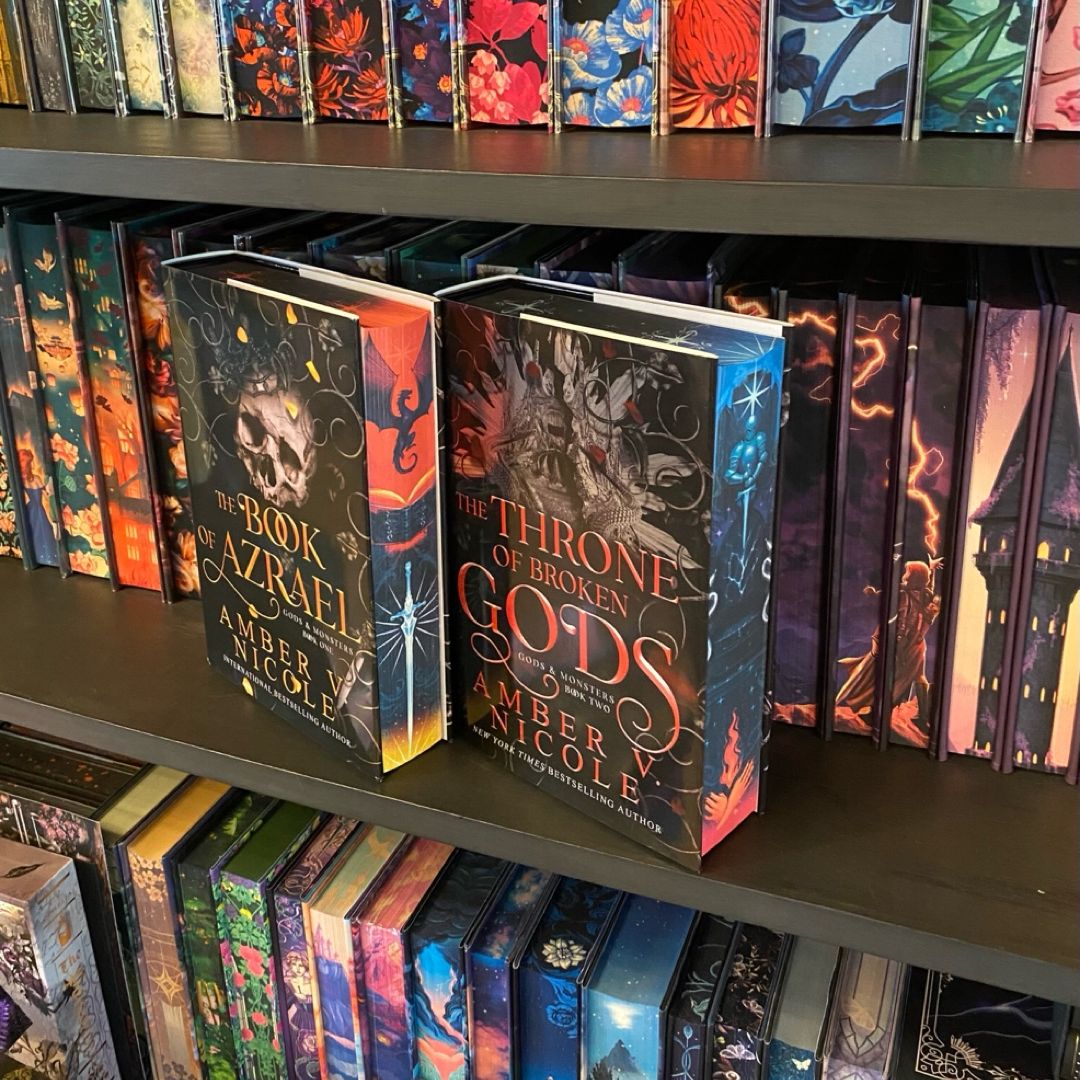 The Book of Azrael and The Throne of Broken Gods Deluxe Limited Edition! New! 