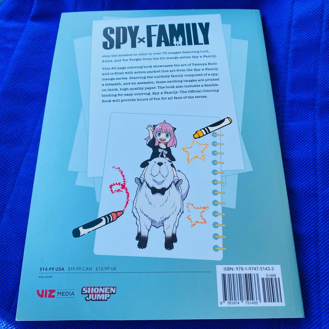 Spy X Family: the Official Coloring Book