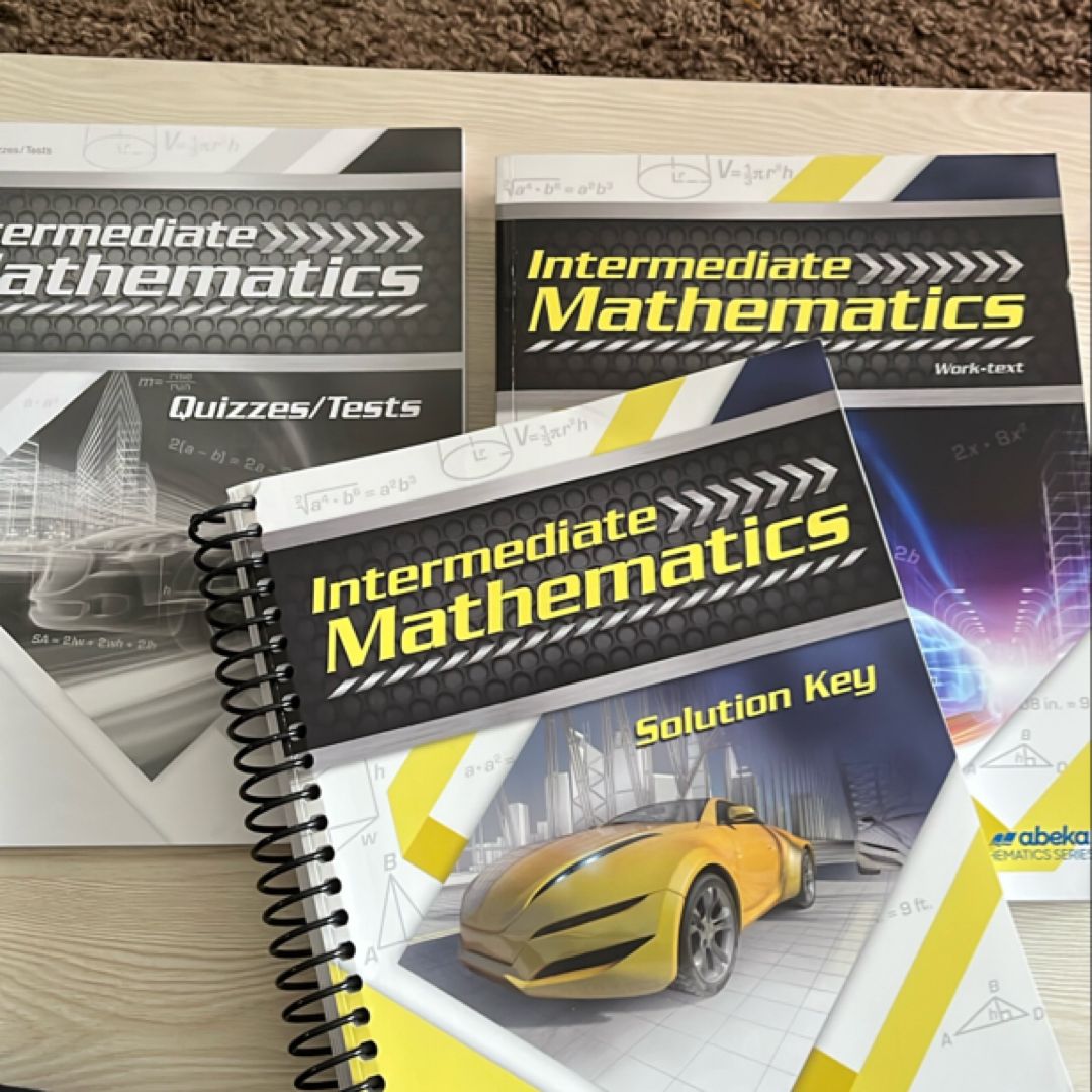 Abeka Intermediate Mathematics Teacher Set 2019 