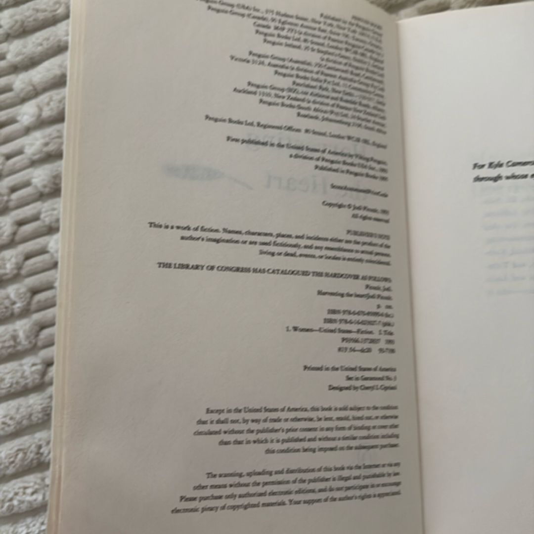 Harvesting the Heart