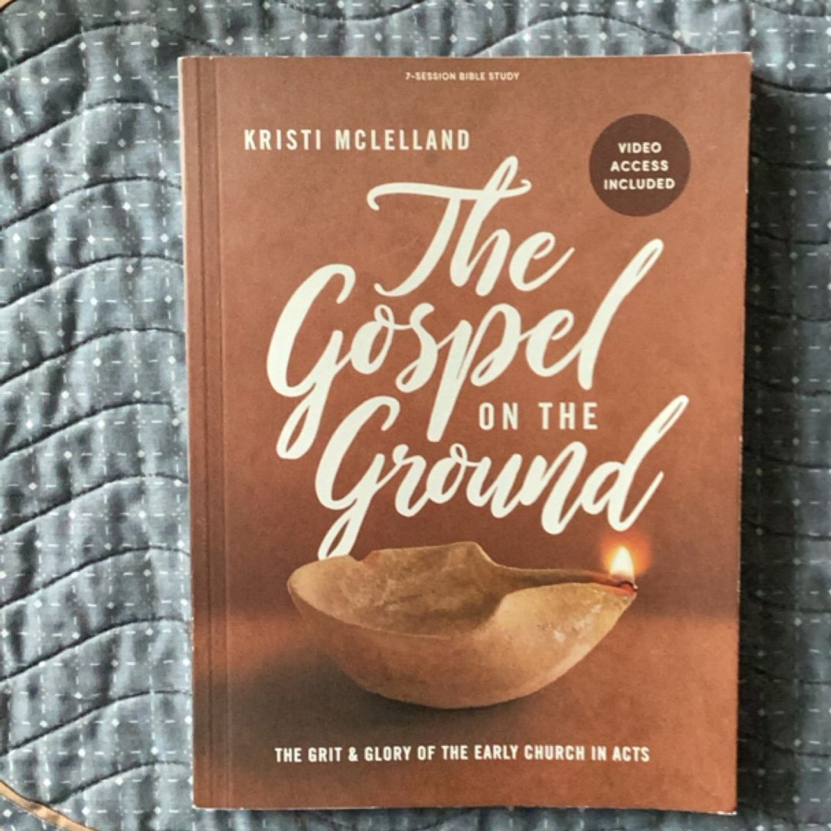 The Gospel on the Ground Bible Study Book with Video