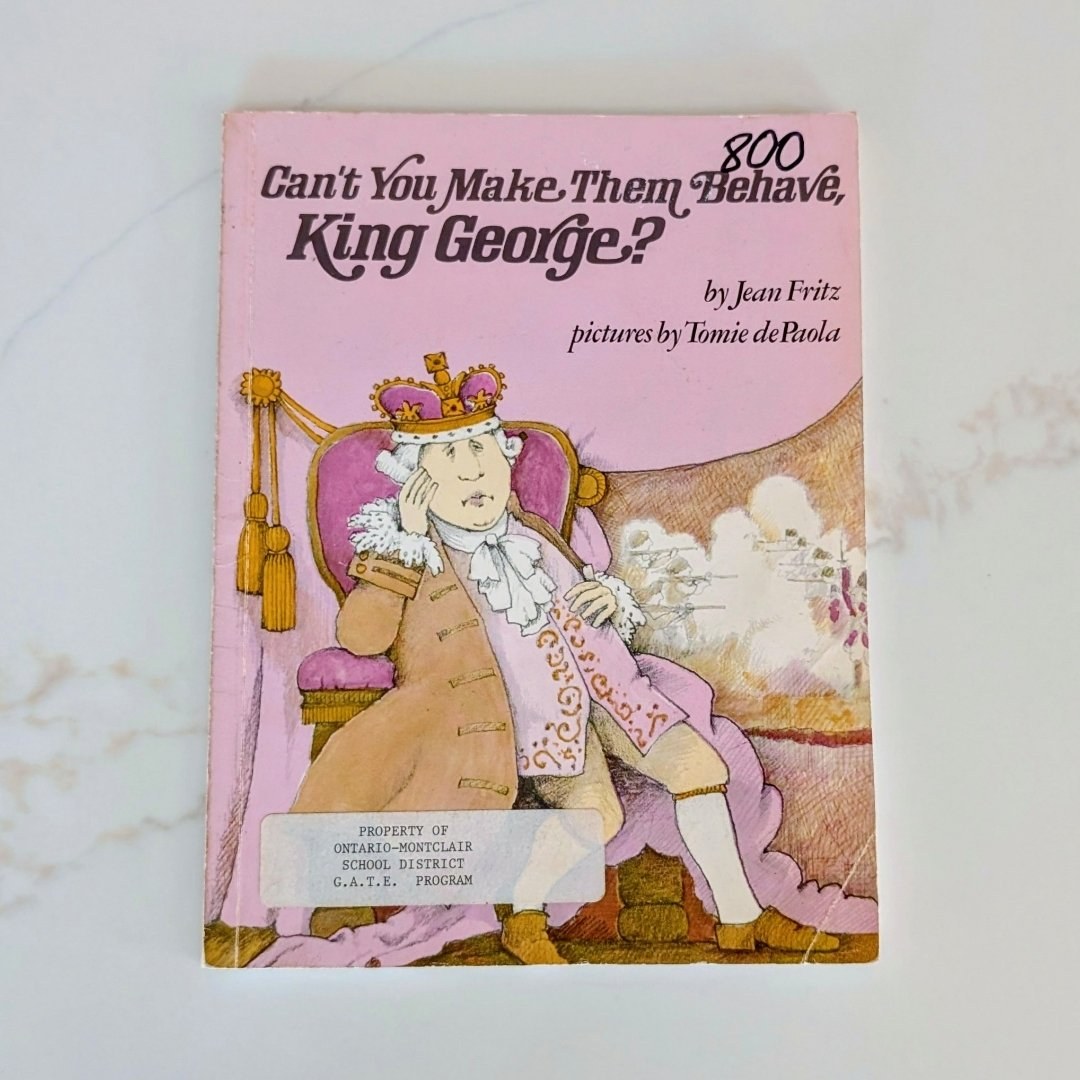 Can't You Make Them Behave, King George?