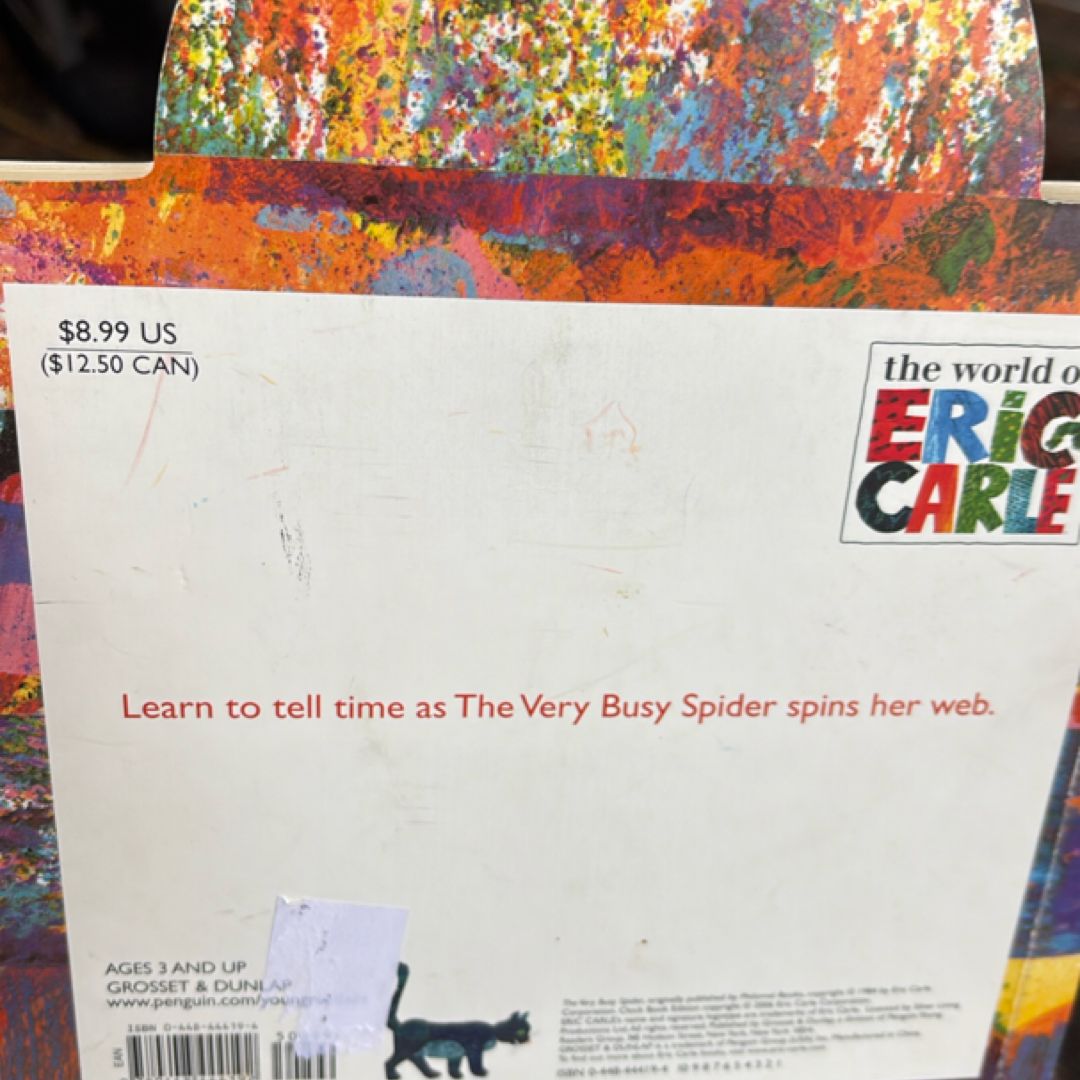 Tell Time with the Very Busy Spider by Eric Carle