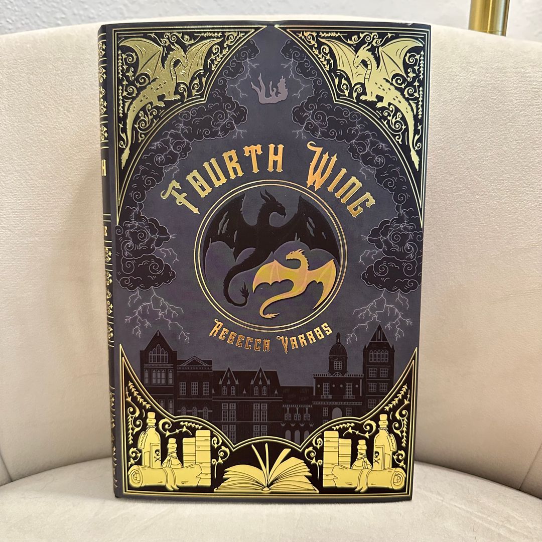 Lilac Library’s Special Edition Fourth Wing by Rebecca Yarros