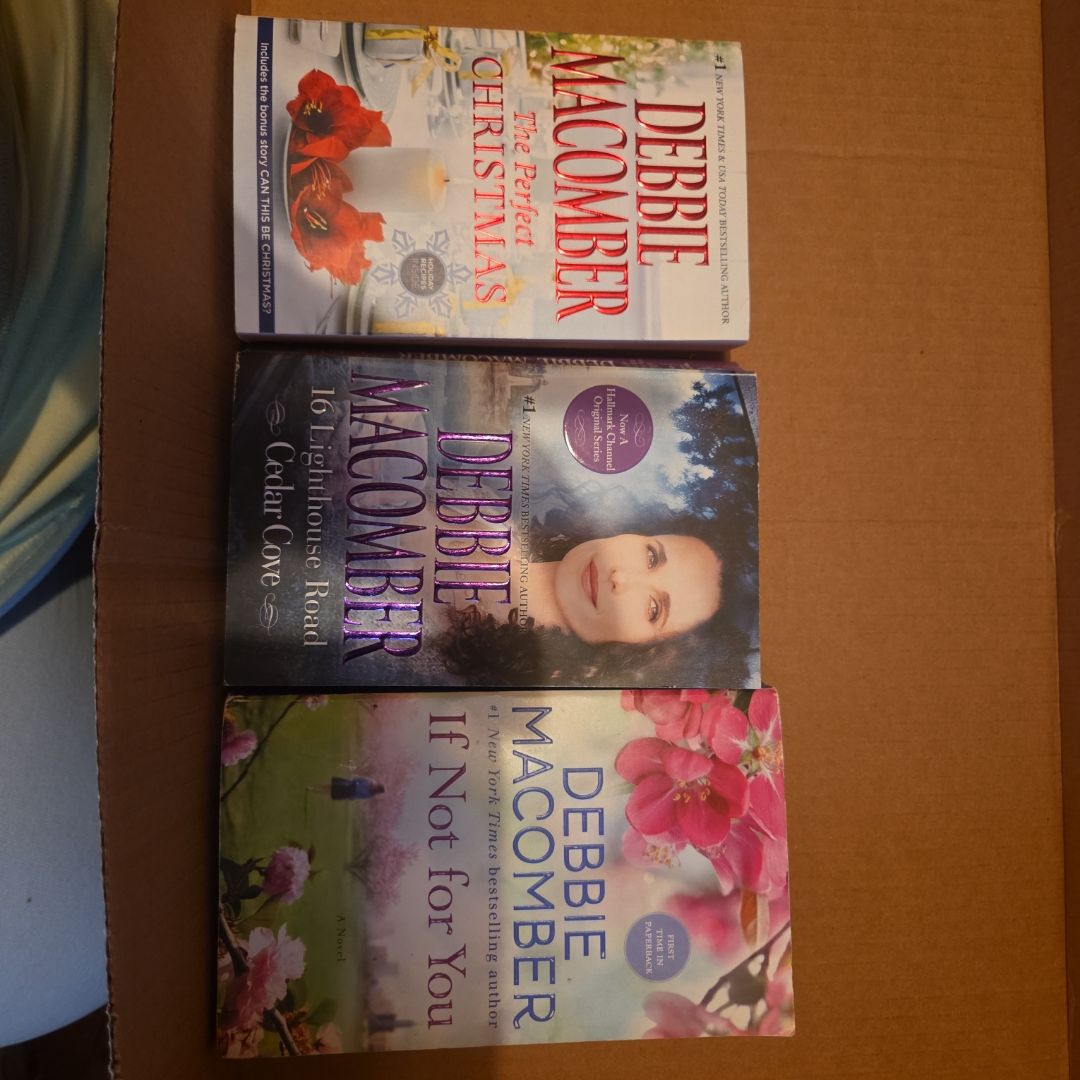 Lot of 3 Books 16 Lighthouse Road, If Not for You, The Perfect Christmas