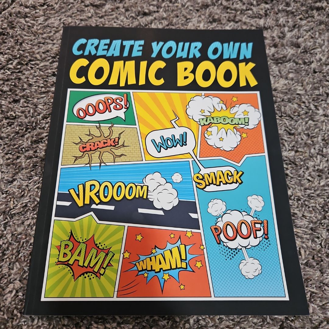 Create Your Own Comic Book by Papeterie Bleu