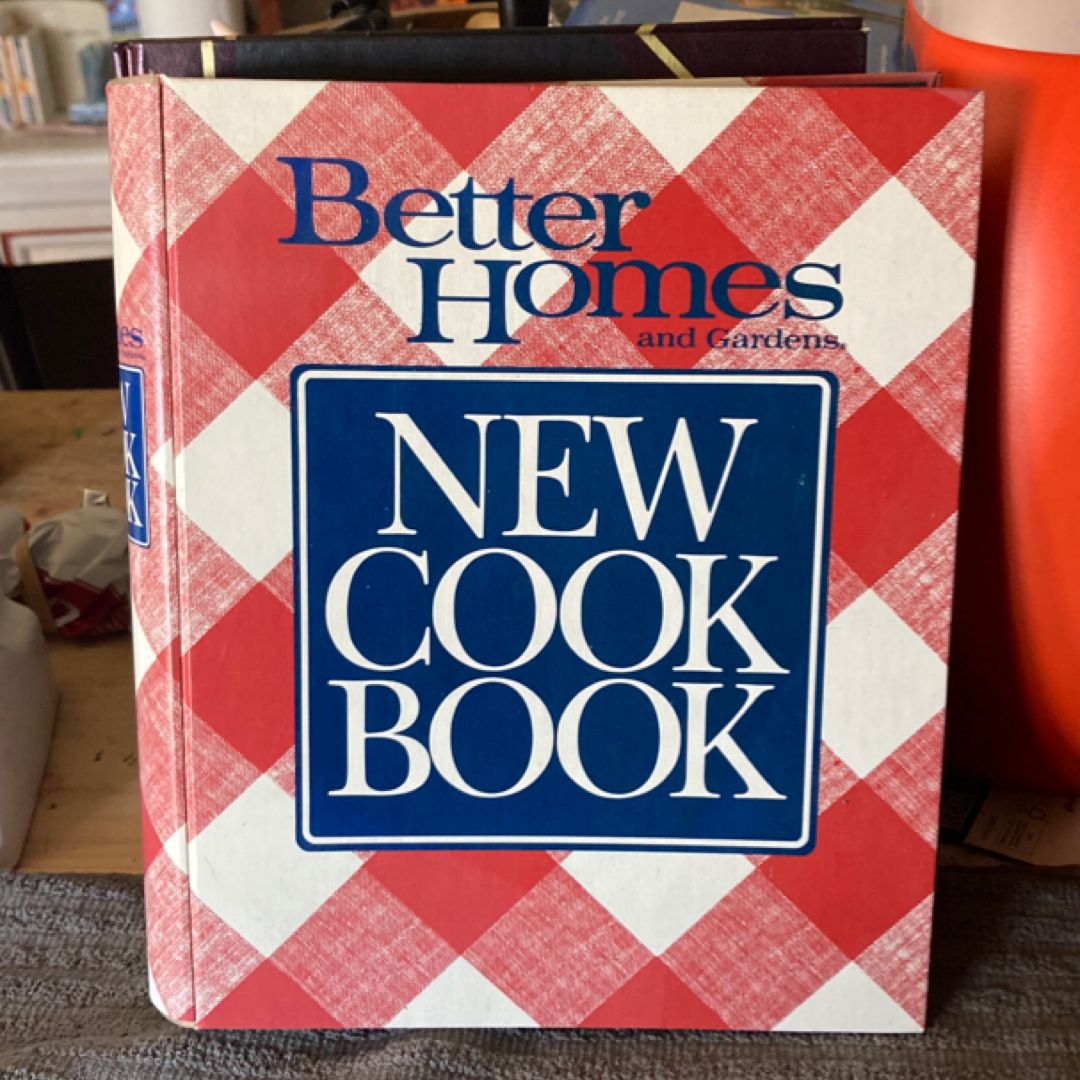 Better Homes and Gardens New Cookbook(VINTAGE 1989)