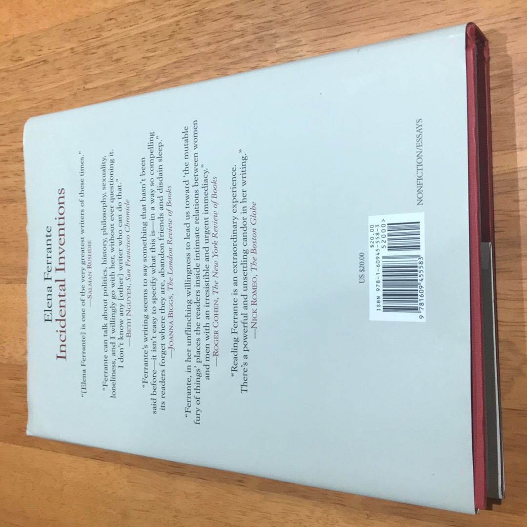 Incidental Inventions by Elena Ferrante, Ann Goldstein