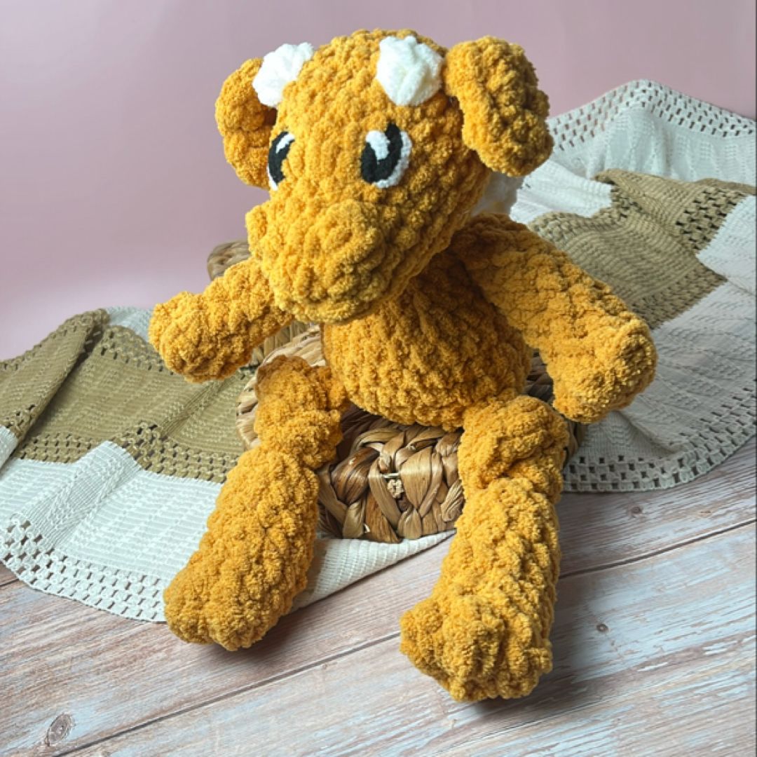Fourth Wing (Crochet Andarna Plush)