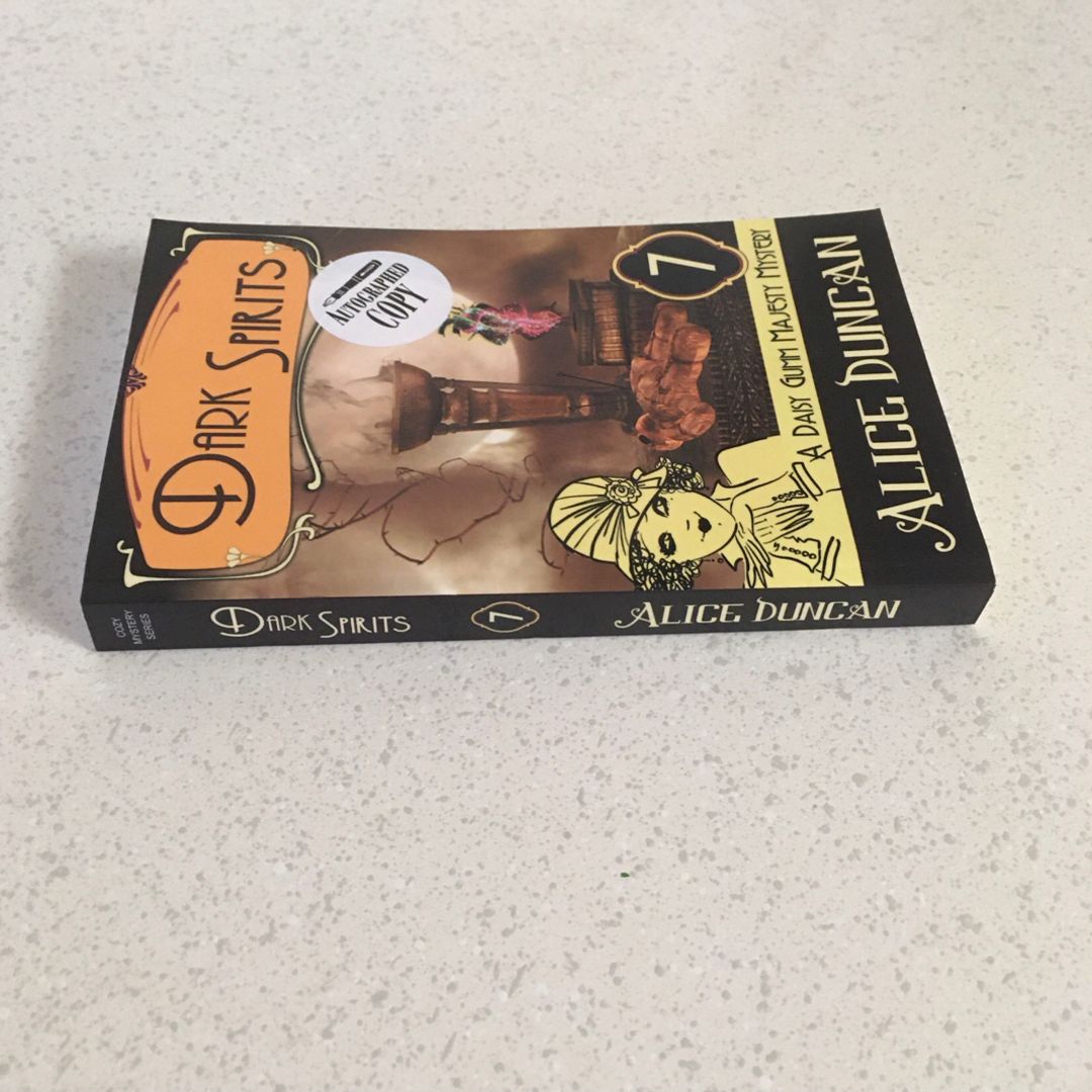 SIGNED ~ Dark Spirits (A Daisy Gumm Majesty Mystery, Book 7)