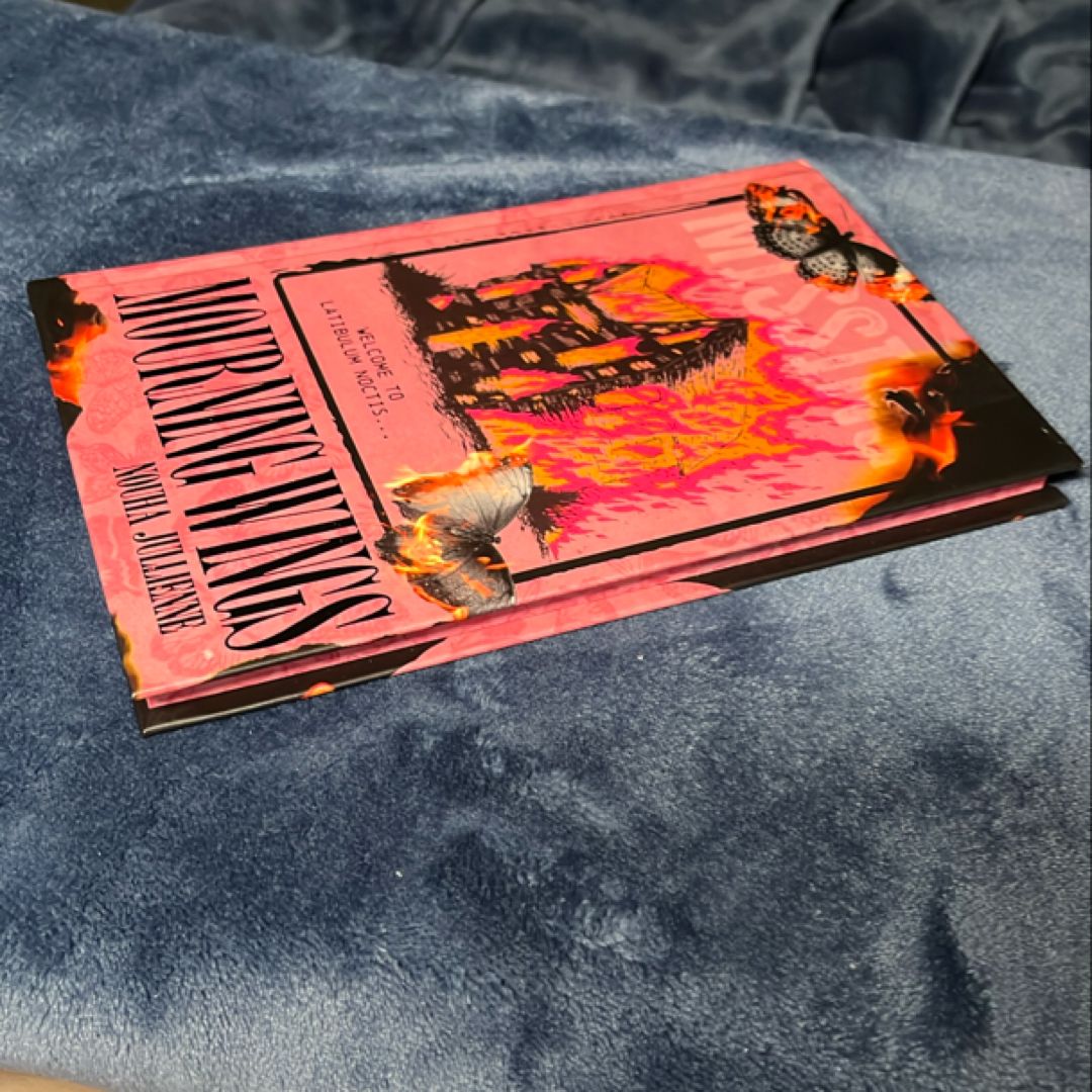 Mourning Wings NEW SIGNED Romance Era Box Sprayed Edges