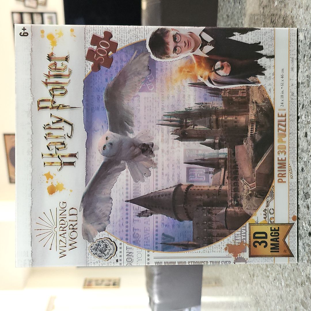 Harry Potter Prime 3D 500 Peices Puzzle COLLECTIBLE 
