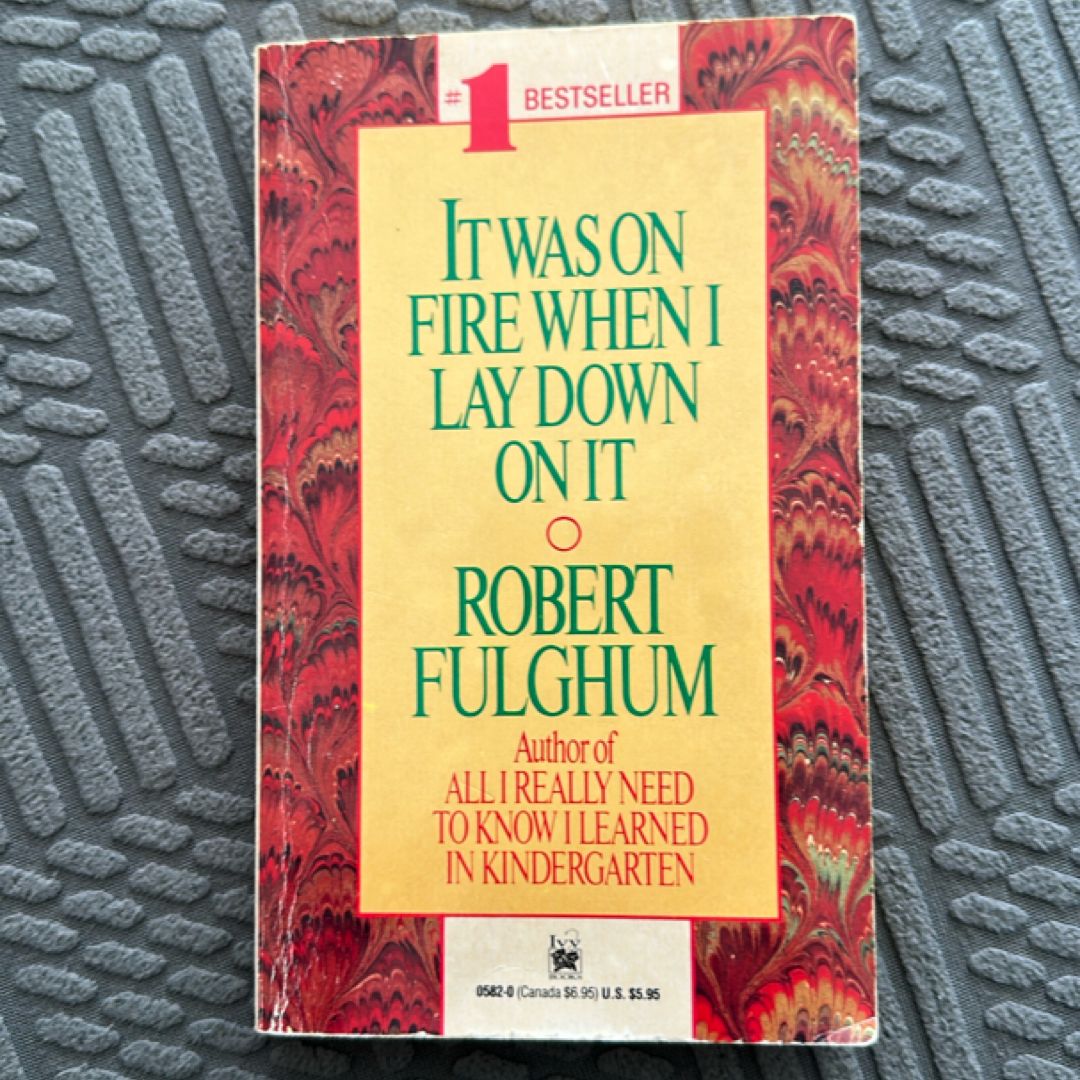 It Was on Fire When I Lay down on It