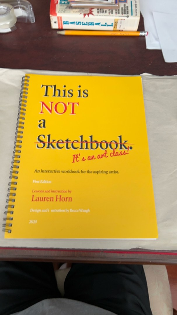 This Is Not a Sketchbook, It's an Art Class