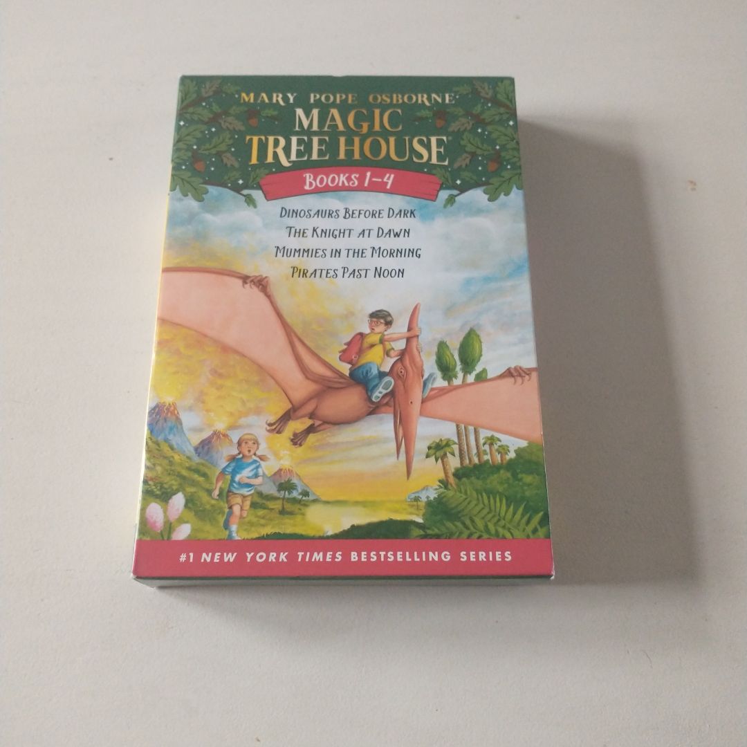 Magic Tree House Books 1-4 Boxed Set