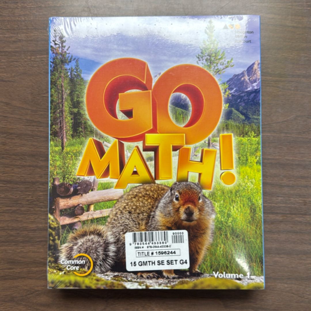 Go Math 2015 Grade 4 Student Workbooks