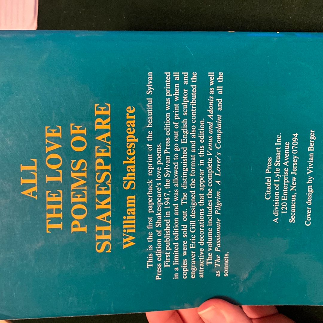 All the Love Poems of Shakespeare