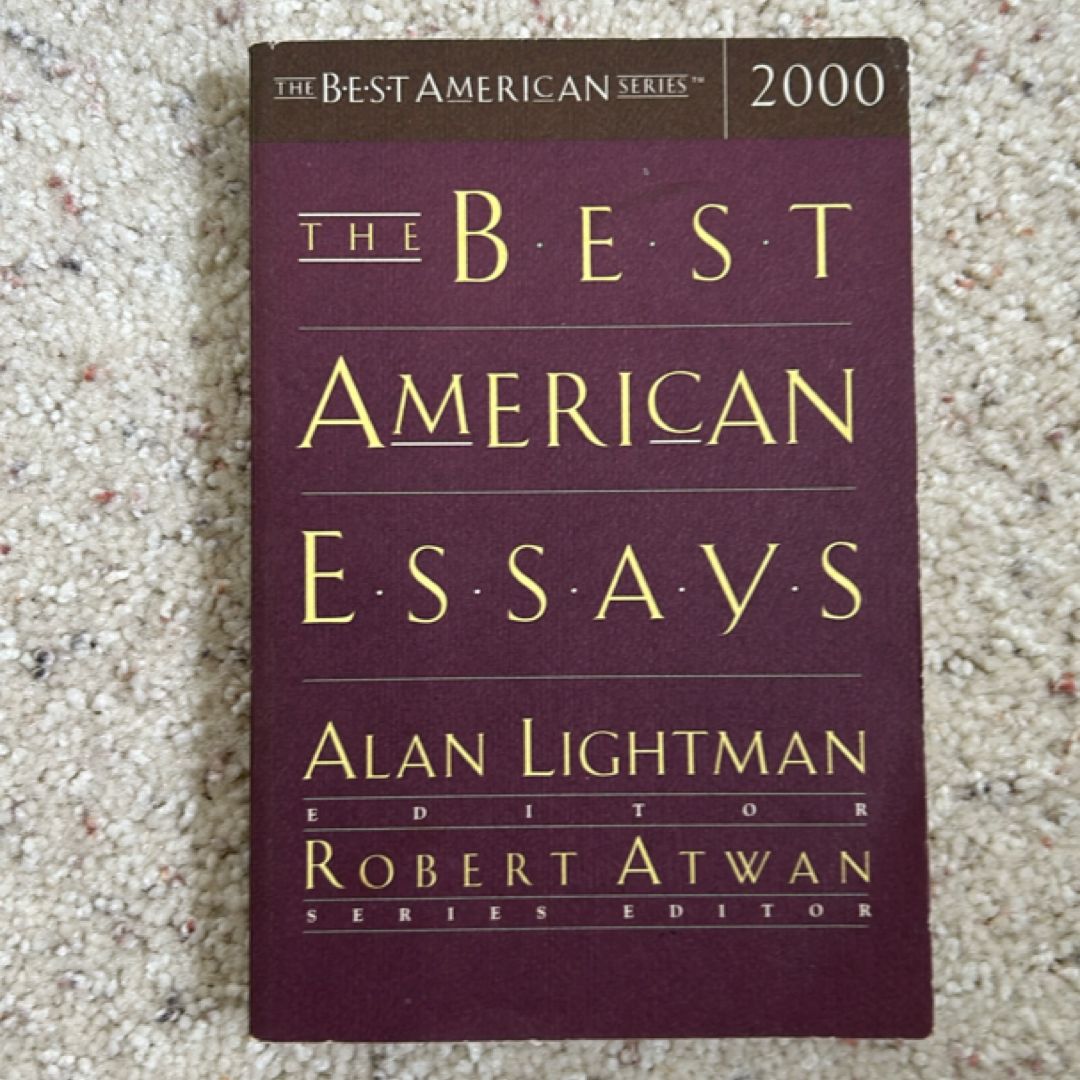The Best American Essays 2000