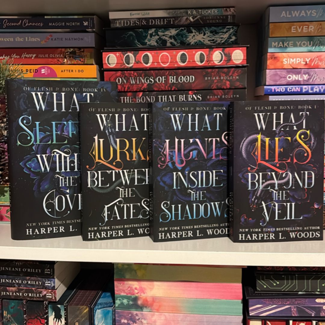 What Lies Beyond the Veil, What Hunts Inside the Shadows, What Lurks Between the Fates, What Sleeps Within the Cove