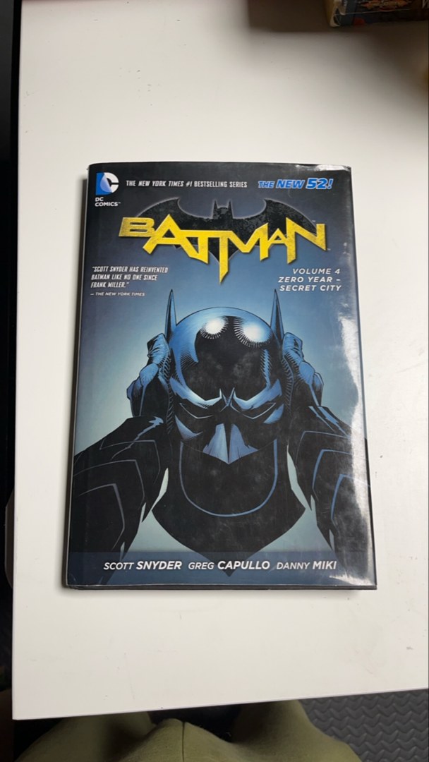 Batman Vol4 Zero Year Secret City New 52