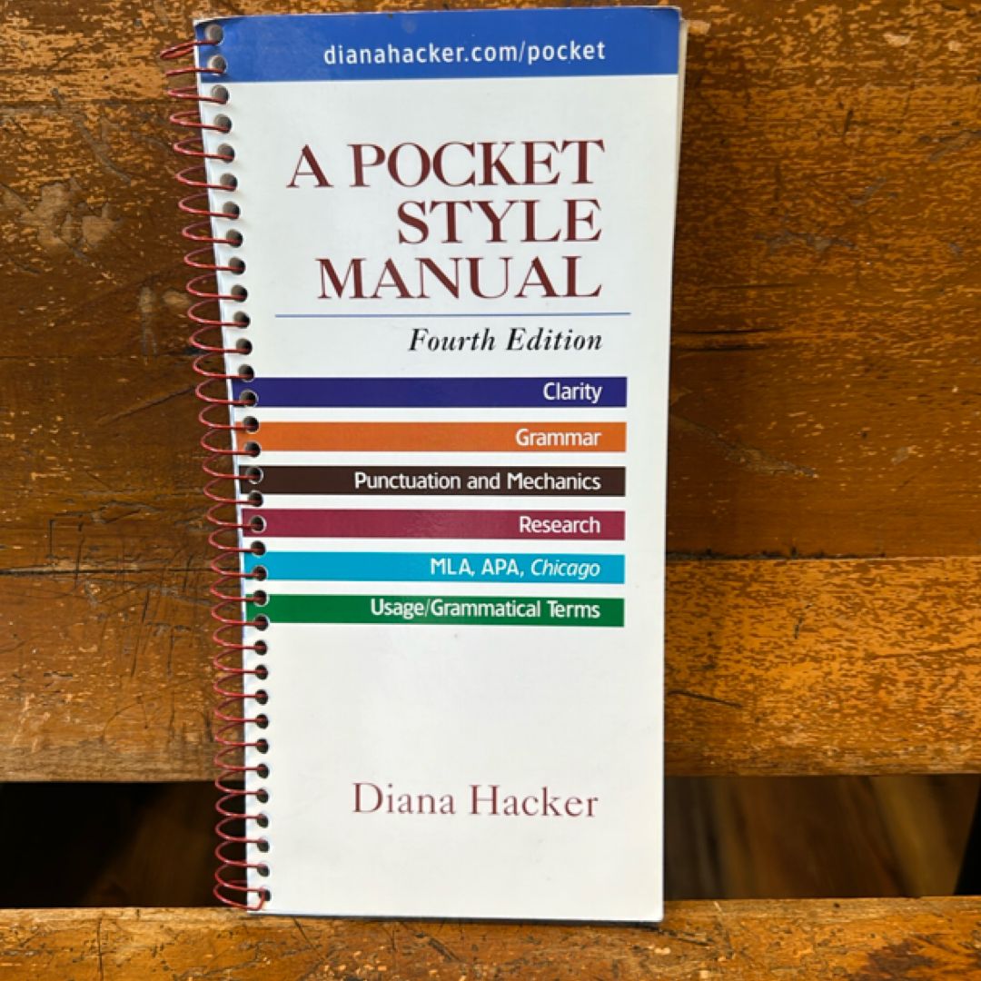 A Pocket-Style Manual