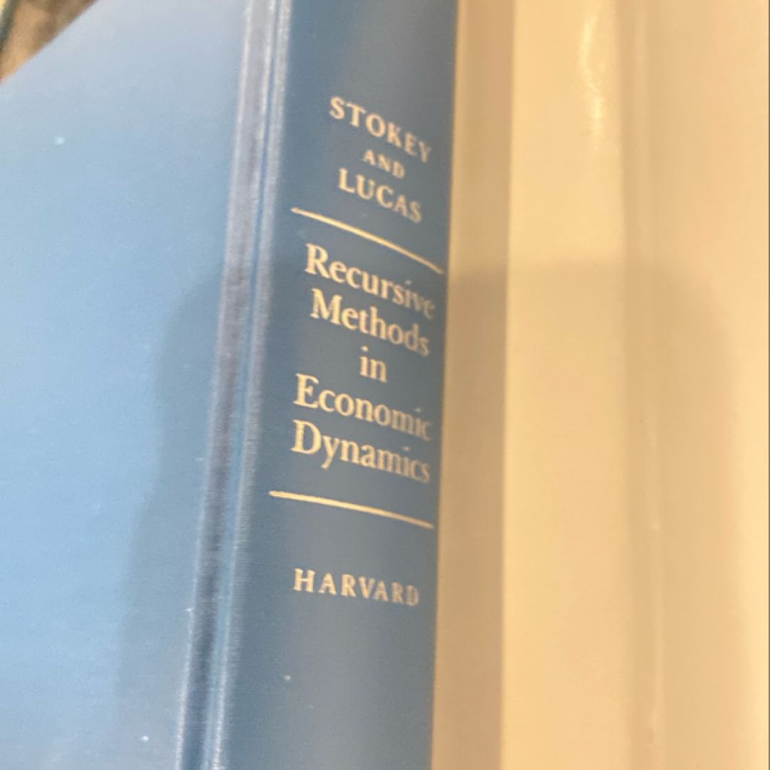 Recursive Methods in Economic Dynamics by Nancy L. Stokey, Robert