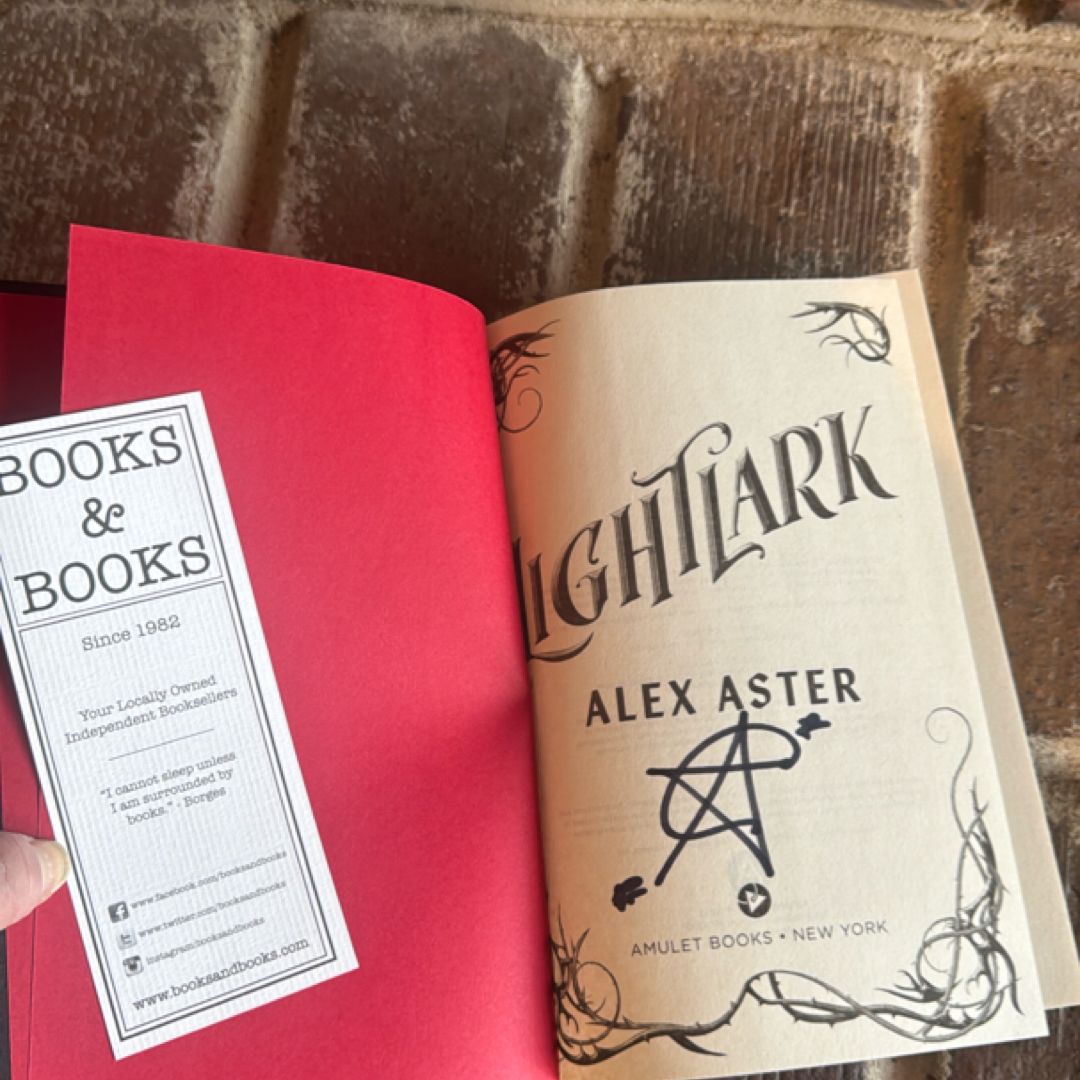**SIGNED** Lightlark (Book 1) by Alex Aster, Hardcover | Pangobooks
