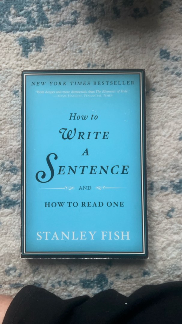 How to Write a Sentence