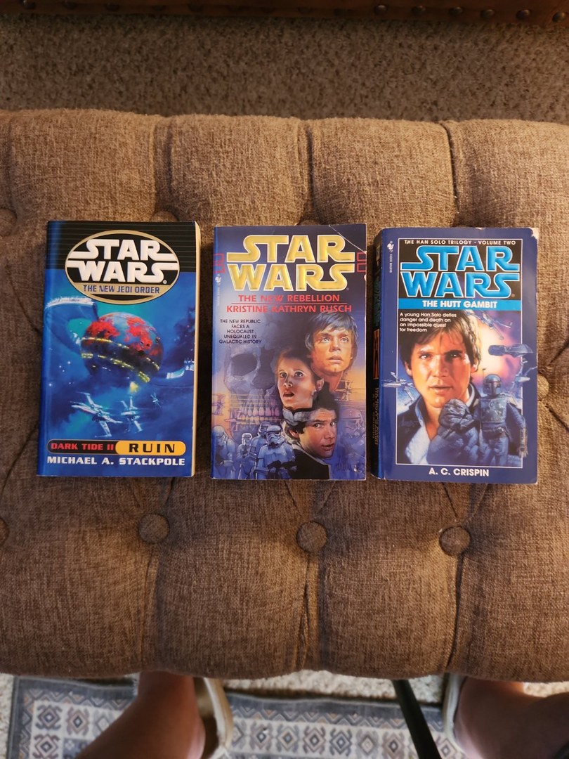 Star Wars Lot of 3 Paperback Books