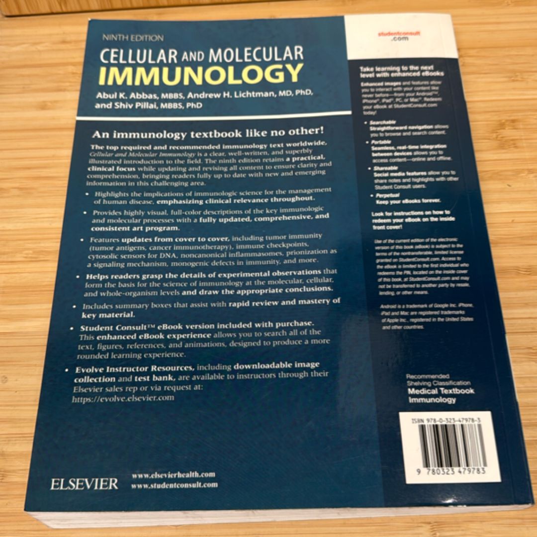 Cellular and Molecular Immunology by Andrew H. Lichtman; Jordan S ...