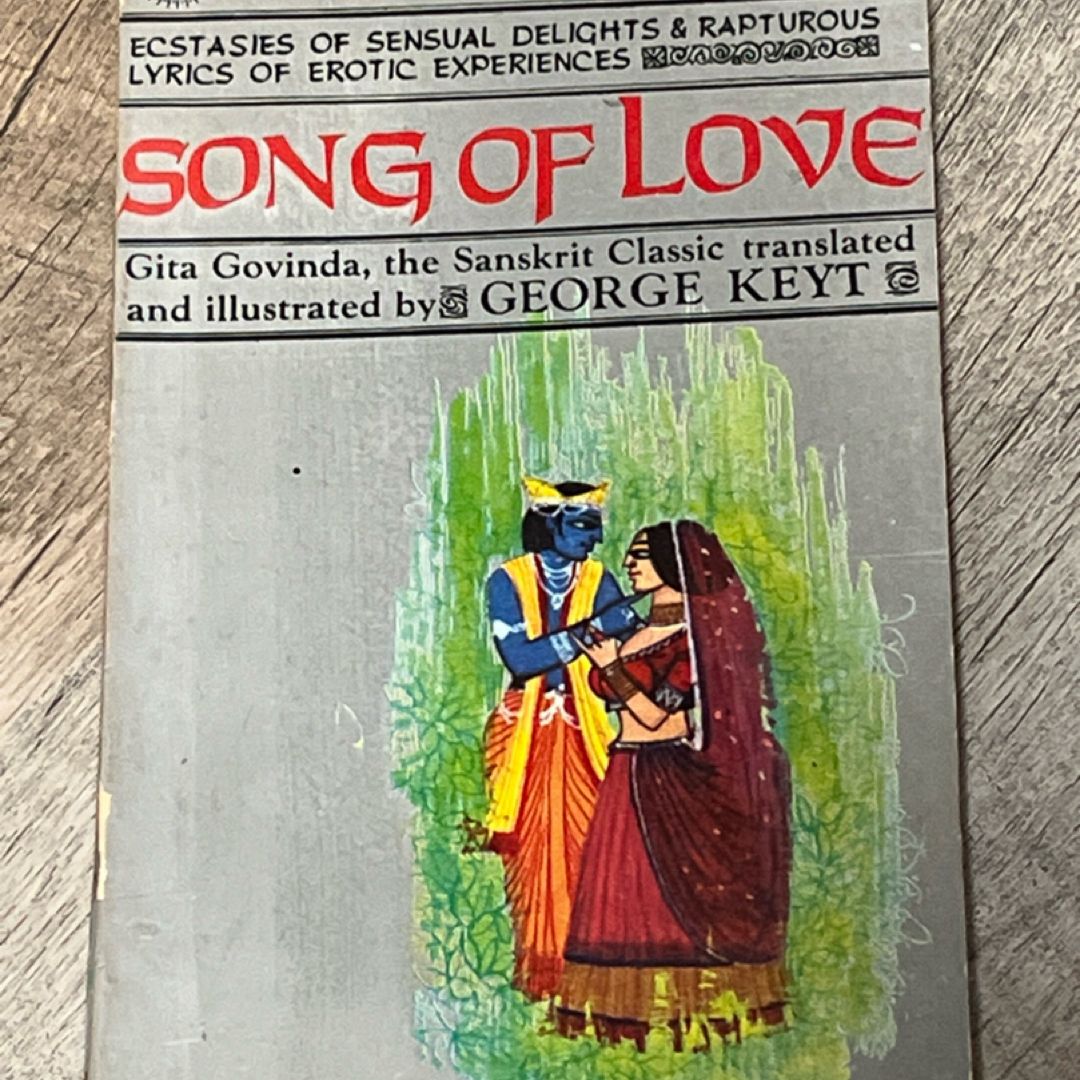 Song Of Love : Gita Govinda by George Keyt ( RARE Book)