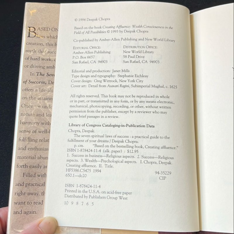 The Seven Spiritual Laws of Success