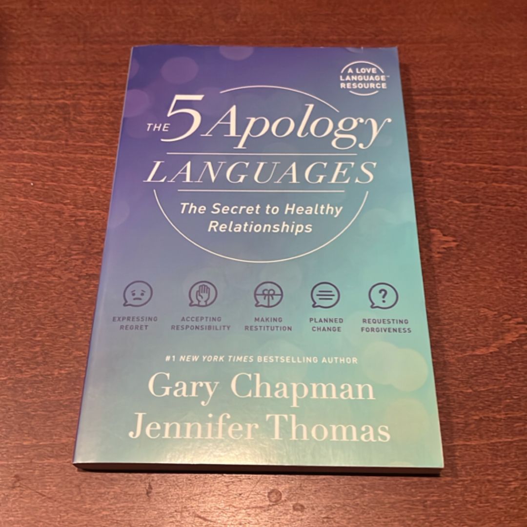 The 5 Apology Languages