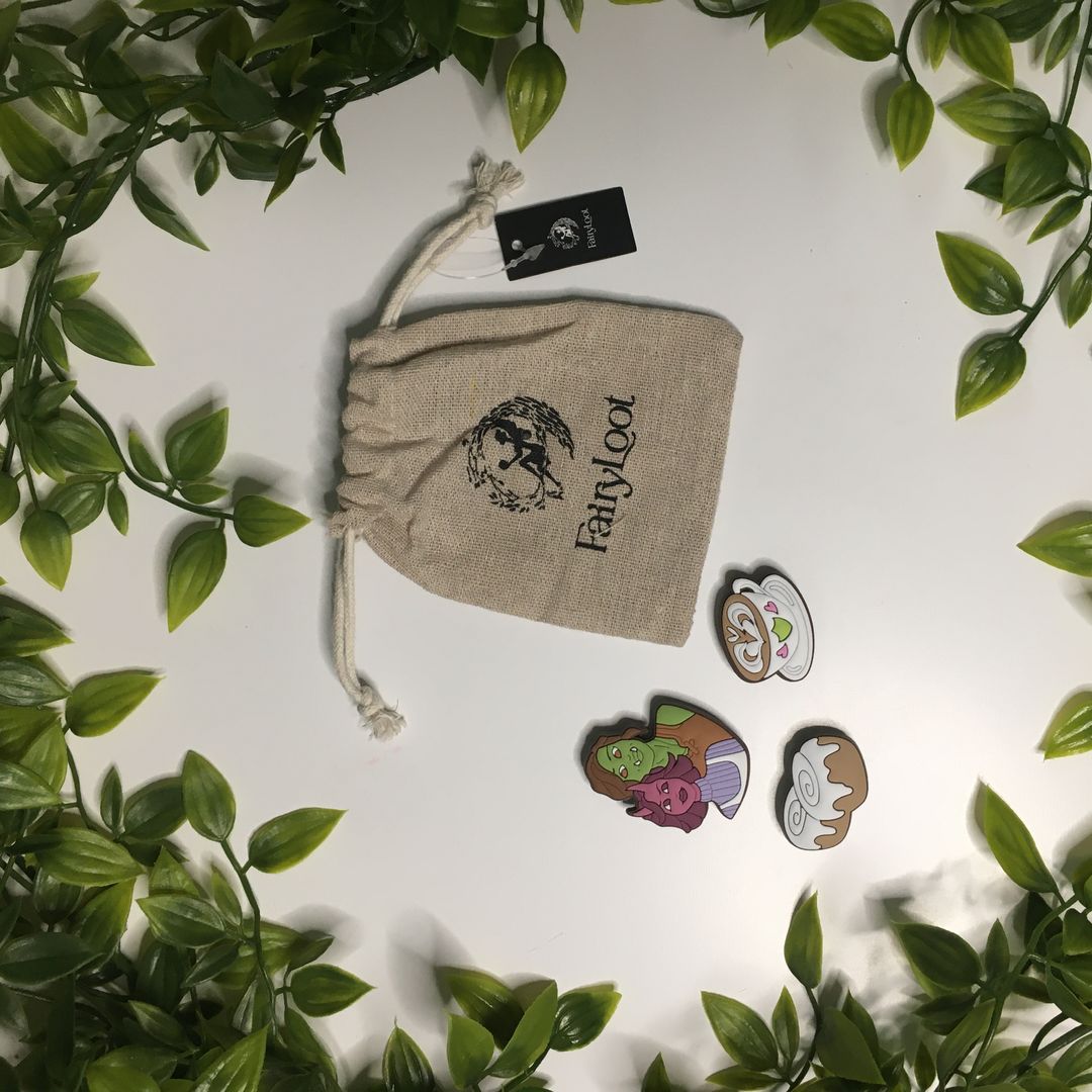 FairyLoot Legends and Lattes Shoe Charms 