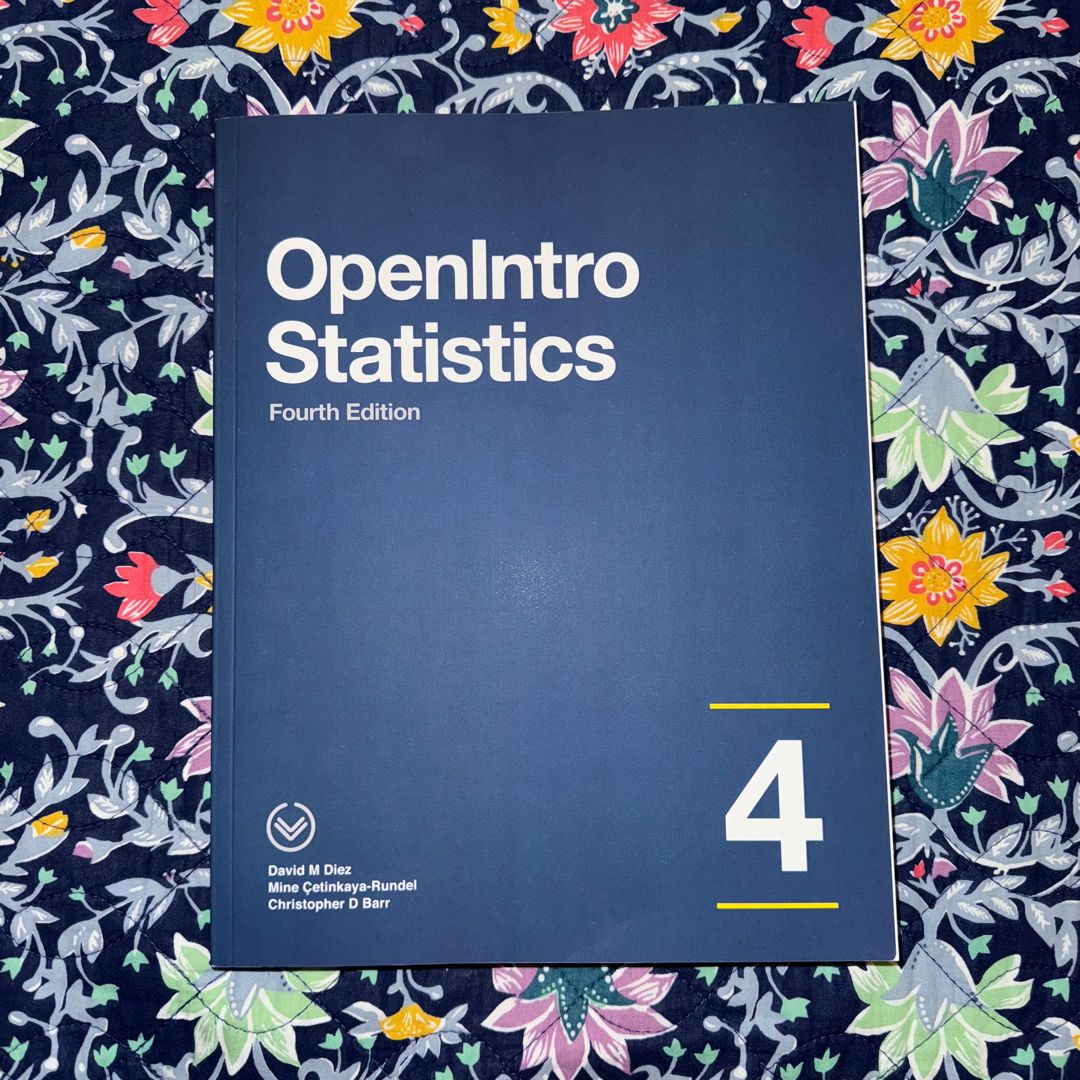 OpenIntro Statistics by David Diez, Mine Çetinkaya-Rundel