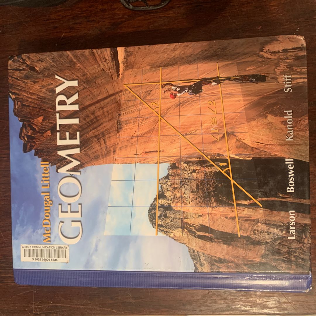Geometry by Larson, Hardcover | PangoBooks