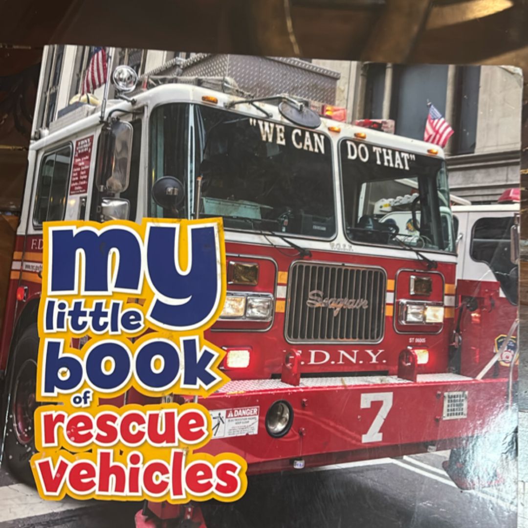 My little book of rescue vehicles 